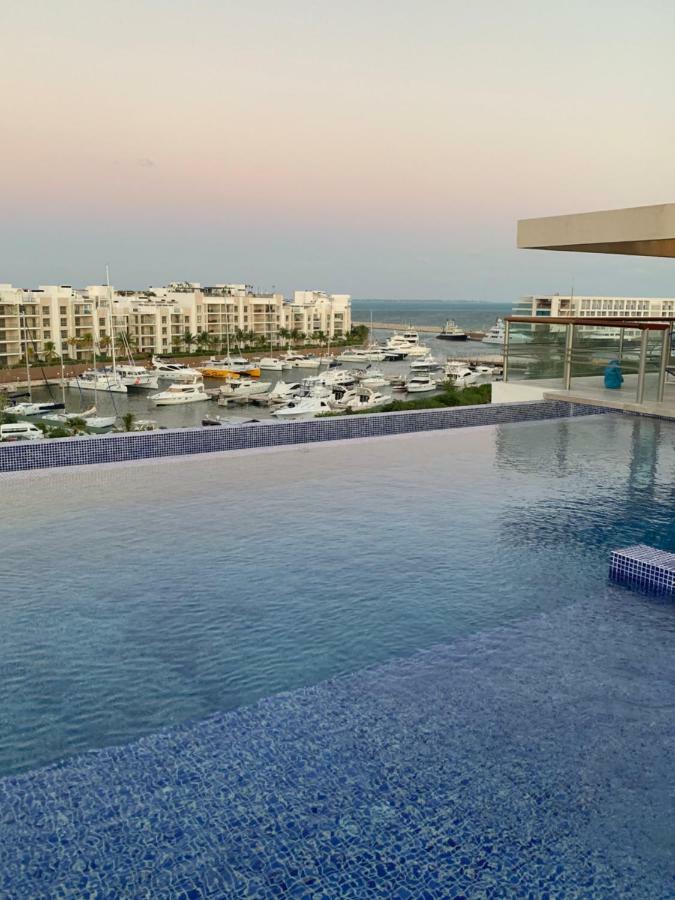 La Amada Condo With Marina View Cancún Exterior foto