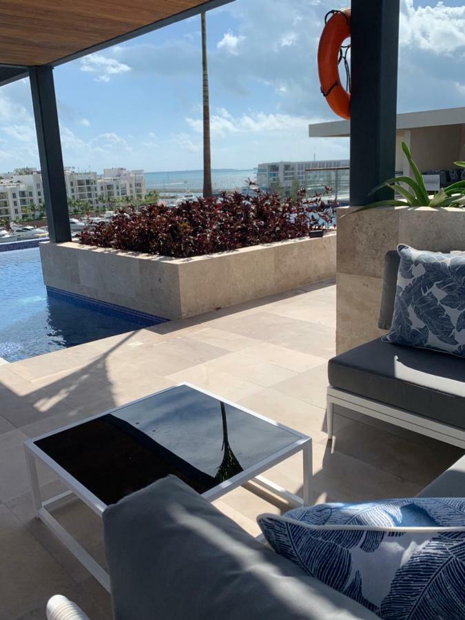 La Amada Condo With Marina View Cancún Exterior foto